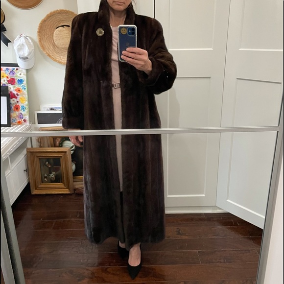 Jackets & Coats Full Length Sable Mink Coat Poshmark